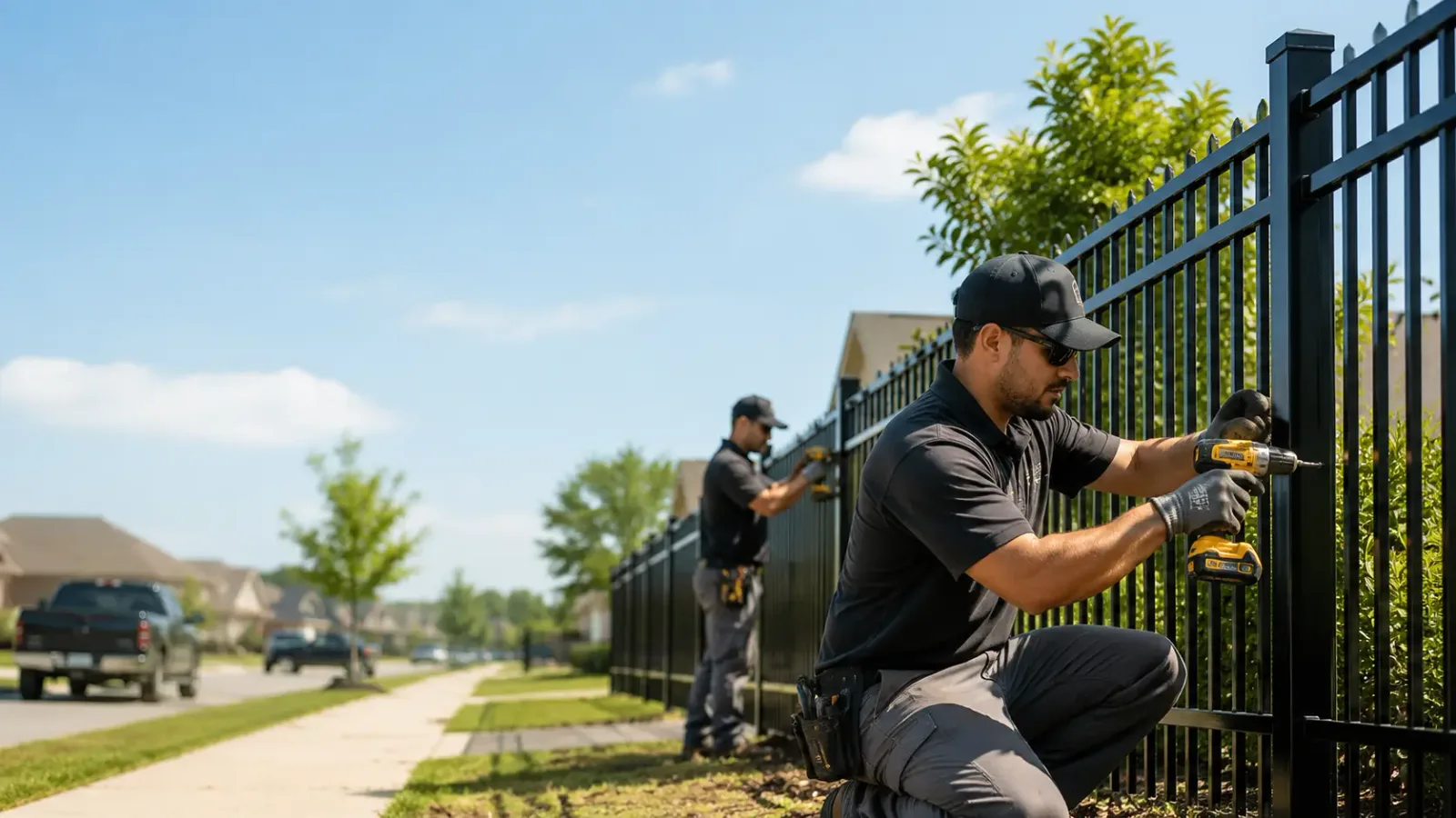 Metal Fence Installation in Eads, TN